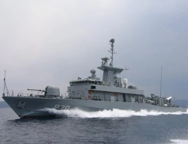 Εντυπωσιακές εικόνες από την ελληνική πυραυλάκατο «Γρηγορόπουλος» κατά την άσκηση «ΑDRION 2018»